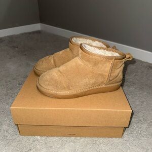 Women’s Project Cloud Tan Ankle Boots
